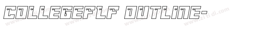 CollegeFLF Outline字体转换